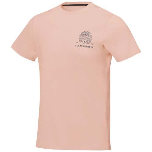 Nanaimo heren t-shirt korte mouw grijs gemeleerd,xs
