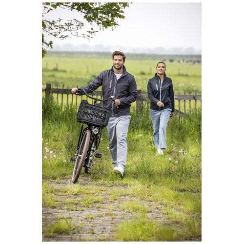 Orion softshell heren jas zwart,l