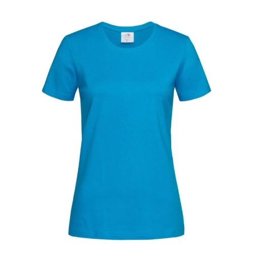 Stedman T-shirt Classic woman ocean blue,l