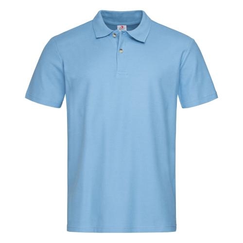 Stedman classic polo lichtblauw,l