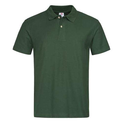 Stedman classic polo bottle green,l