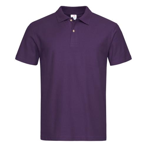 Stedman classic polo deep berry,l
