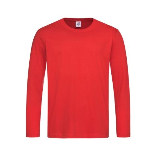 Stedman Classic-T longsleeve scarlet red,l