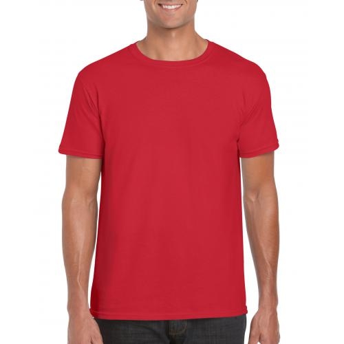 Gildan Softstyle T-shirt rood,xl