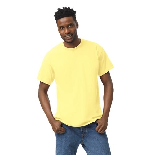 Gildan Heavy Cotton T cornsilk,l