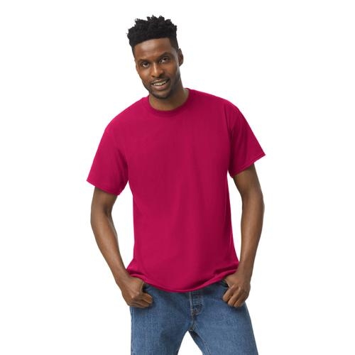 Gildan Heavy Cotton T antique cherry red,l