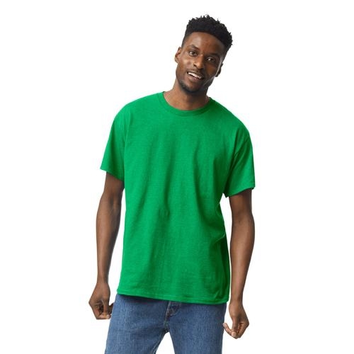 Gildan Heavy Cotton T antique irish green,l