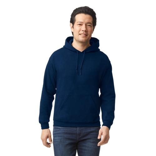 Gildan hooded sweater unisex navy,l