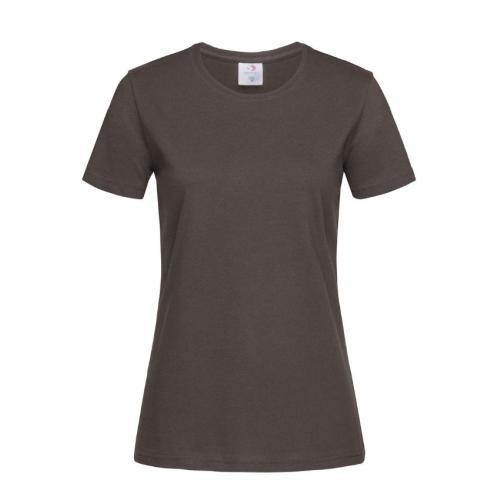 Stedman T-shirt Classic woman dark chocolate,l