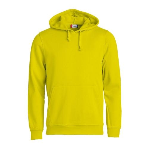 Clique Basic Hoody unisex signaalgeel,3xl