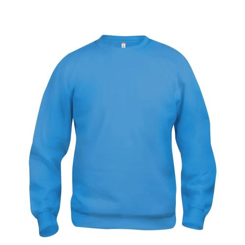 Clique Basic roundneck unisex turquoise,l