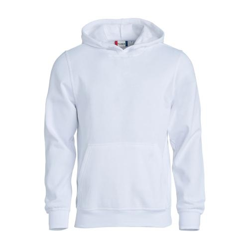 Sweater met capuchon kids wit,90-100