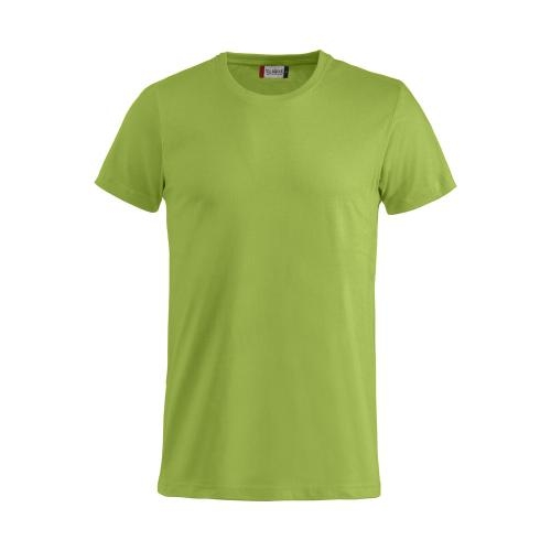 Basic T-shirt Junior lichtgroen,90-100