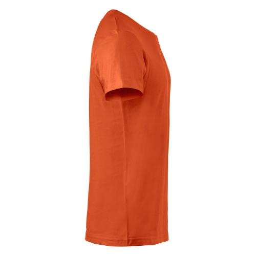 Basic T-shirt Junior diep-oranje,90-100