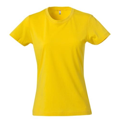 Modern lichtgewicht dames T-shirt lemon,m