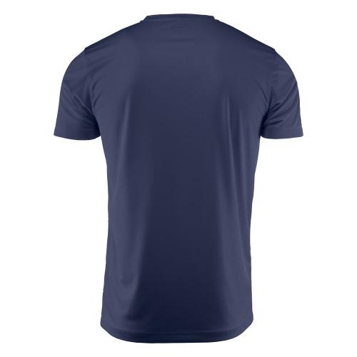 Printer Run Active t-shirt navy,l