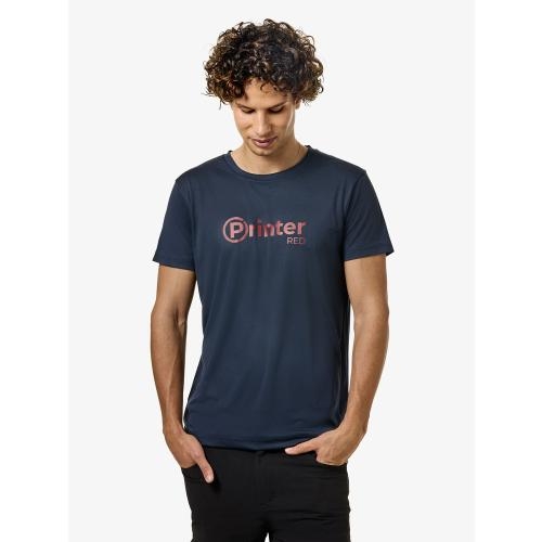 Printer Run Active t-shirt metal,l