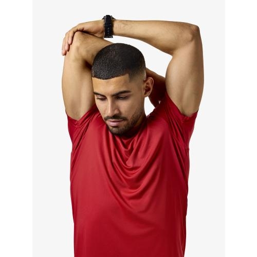 Printer Run Active t-shirt metal,l