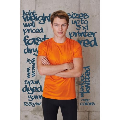 Printer Run Active t-shirt metal,l