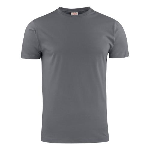 Printer Heavy T-shirt RSX  grey steel,l