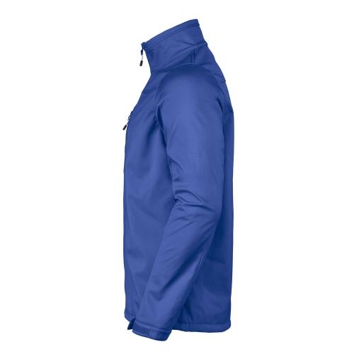 Printer Vert softshell jas blauw,5xl
