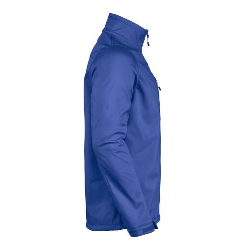 Printer Vert softshell jas blauw,5xl
