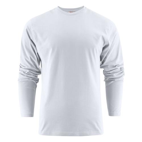 Heavy T-shirt Longsleeve wit,l