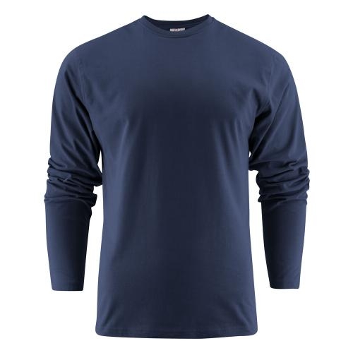 Heavy T-shirt Longsleeve navy,l