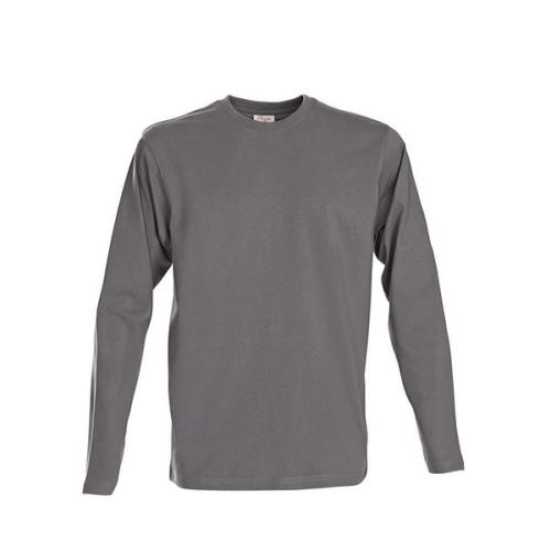 Heavy T-shirt Longsleeve staalgrijs,3xl