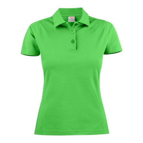 Printer Surf dames polo limoengroen,m