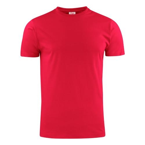 Modern licht heren T-shirt  rood,l