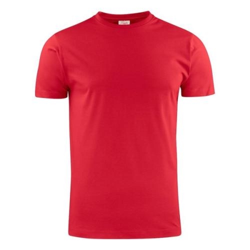 Modern licht heren T-shirt  rood,3xl