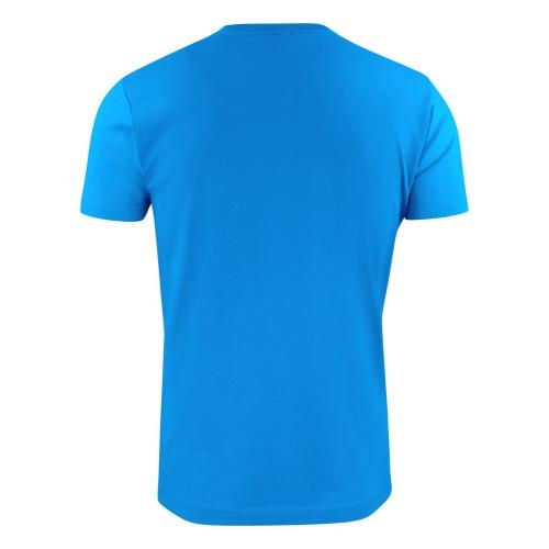 Modern licht heren T-shirt  oceaan blauw,3xl