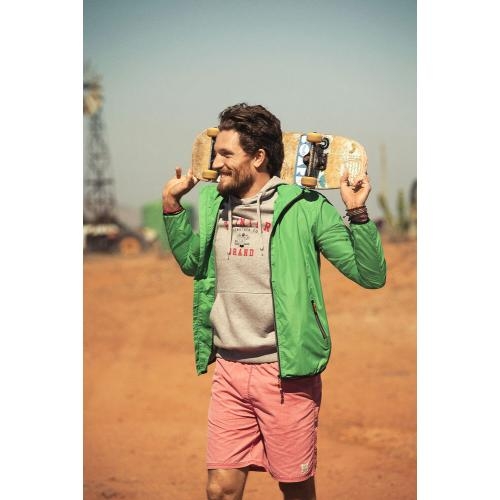 Printer Fastpitch hooded sweater wit,3xl