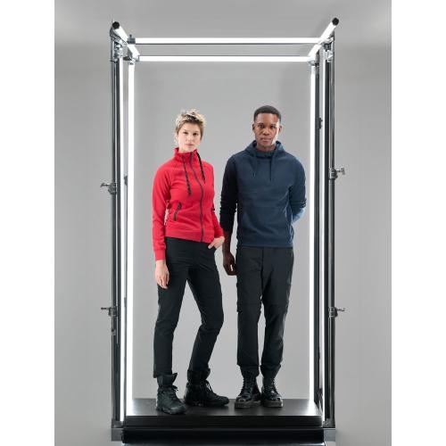 Printer Fastpitch hooded sweater wit,l