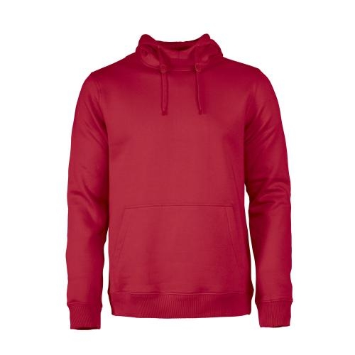 Printer Fastpitch hooded sweater rood,l