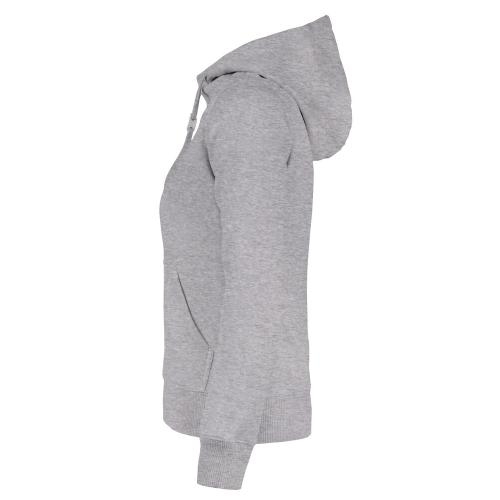 Printer Fastpitch Hooded Sweater dames wit,l