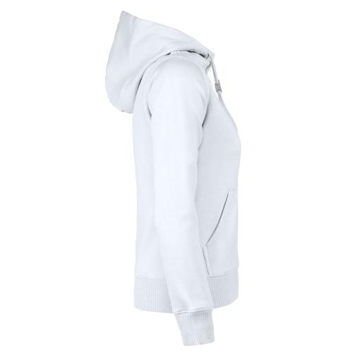 Printer Fastpitch Hooded Sweater dames wit,l