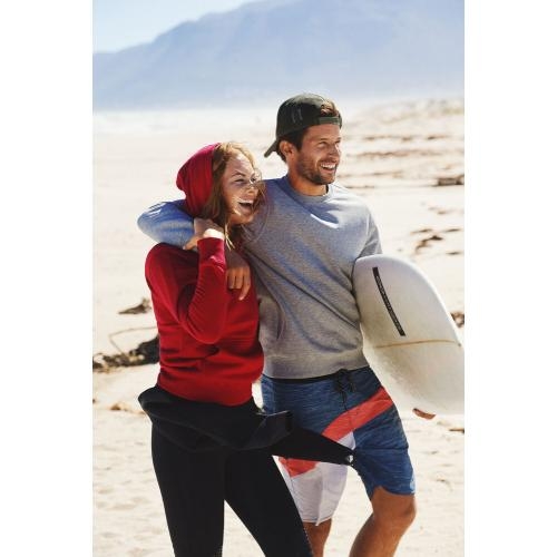 Printer Fastpitch Hooded Sweater dames wit,l