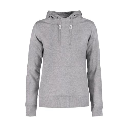 Printer Fastpitch Hooded Sweater dames grijs gemeleerd,l
