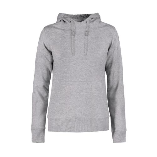Printer Fastpitch Hooded Sweater dames grijs gemeleerd,l