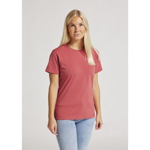 Dames T-shirt ecologisch Fairtrade katoen blauw,l