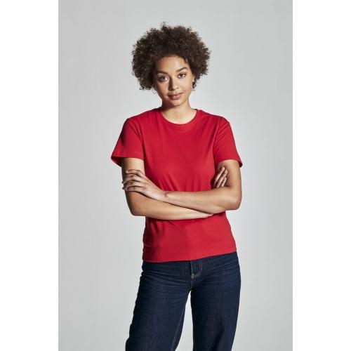 Dames T-shirt ecologisch Fairtrade katoen blauw,l