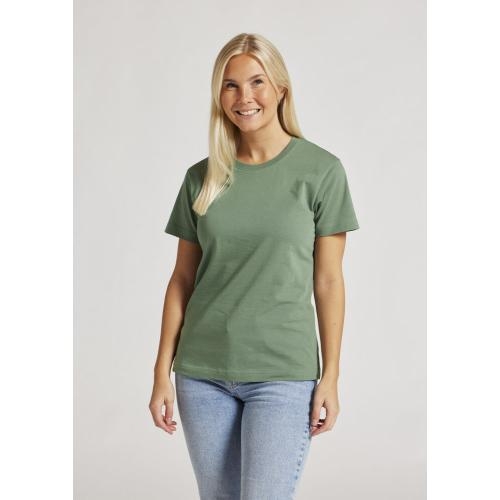 Dames T-shirt ecologisch Fairtrade katoen blauw,l