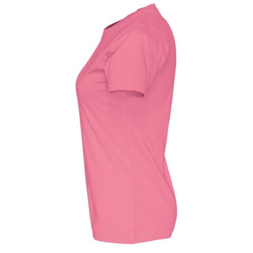 Dames T-shirt ecologisch Fairtrade katoen roze,l