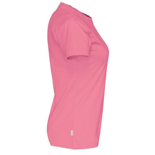 Dames T-shirt ecologisch Fairtrade katoen roze,l