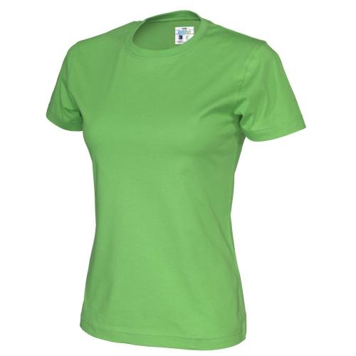 Dames T-shirt ecologisch Fairtrade katoen groen,l