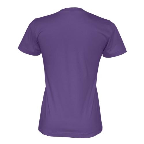 Dames T-shirt ecologisch Fairtrade katoen paars,l