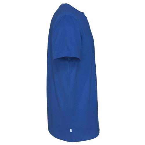 Heren T-shirt ecologisch Fairtrade katoen blauw,l