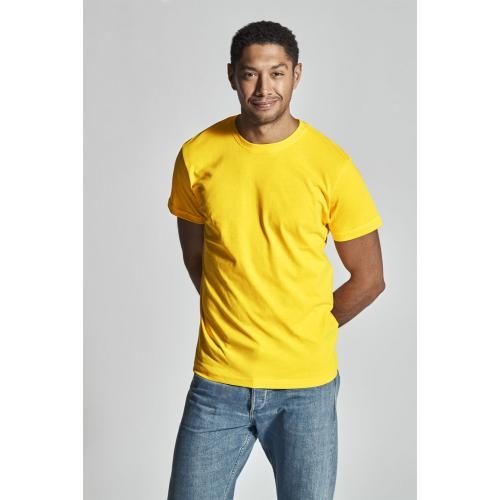 Heren T-shirt ecologisch Fairtrade katoen blauw,l